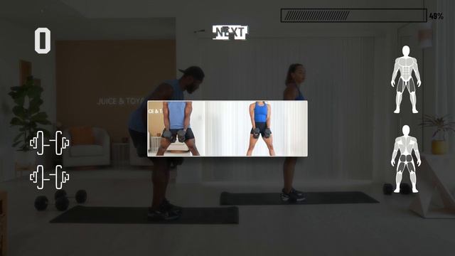 30-минутная силовая тренировка с гантелями на все тело [БЕЗ ПОВТОРЕНИЙ]