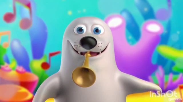 Детский мультфильм: песенка о дружбе тюленя Снежка и его маленького друга Тимура пирожка