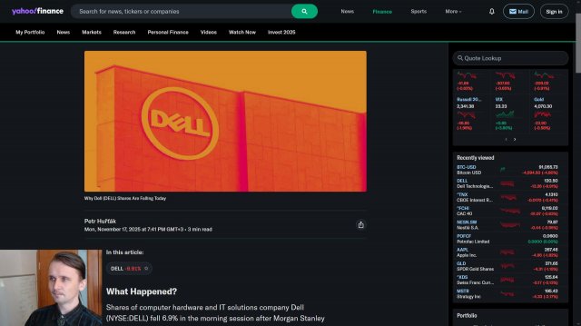 Подборка экономических новостей. Переоценка перспектив заработать на железе для дата-центров