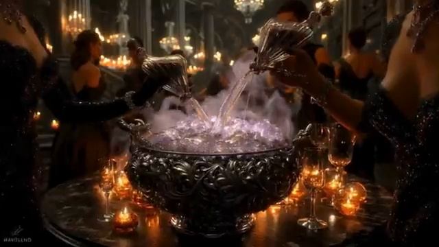 Night At the Halloween Ball Glamour for Ghouls AI Short Film