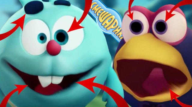 Смешарики. Новые приключения: Все грехи и ляпы | 2-3 серия | "Наказуха" и "Статистика"