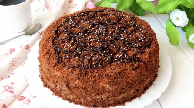 Шоколадный торт «Поль Робсон»