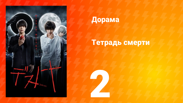Тетрадь смерти 1 сезон 2 серия