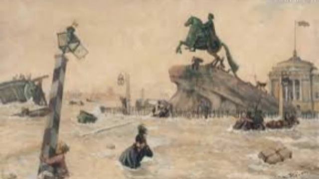 201 год назад - Произошло крупнейшее в истории Санкт-Петербурга наводнение