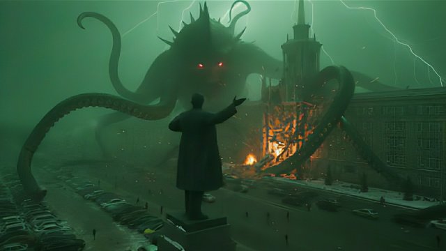 Монсты с щупальцами атакуют Екатеринбург. Фильм-катастрофа