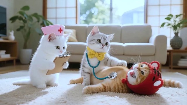 Кошачьи игрушки