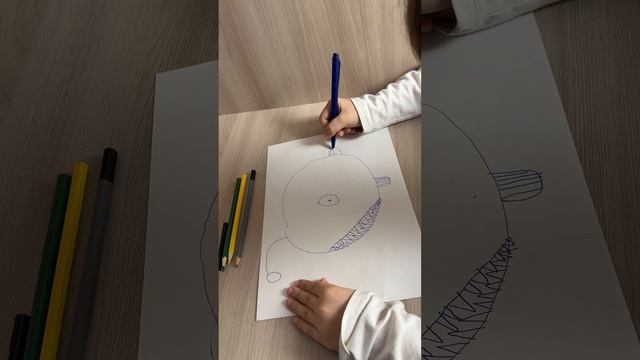 Урок 1. Научу вас рисовать рыбу удильщик или рыбу черт.