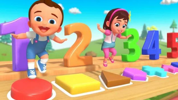 Learn Shapes & Numbers Wooden Slider Tumbling Toys ｜ Preschool Kids Learning 3D Educational Toddler
