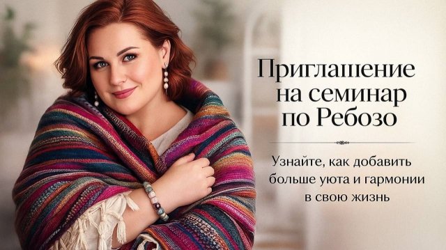 Знакомство с мастером Ребозо Светланой Заболотских