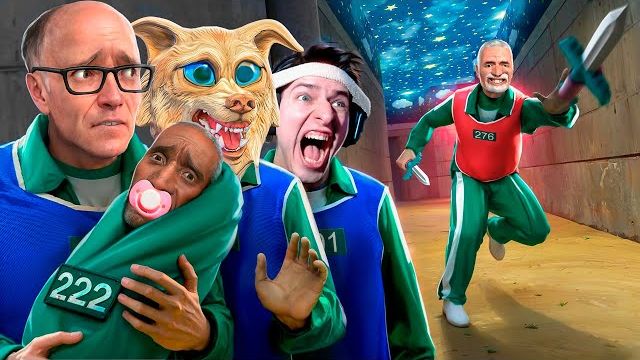 ПРЯТКИ в ИГРА В КАЛЬМАРА 3 в VR! ФЛЕЙЗИН, АНАТОХИЧ и ДРЫНДА в Garry’s Mod