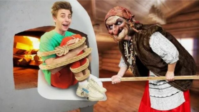 ВЛАД А4 - БАБА ЯГА Схватила Нас! Она Реально Существует !