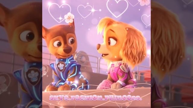 Skye and Chase love.