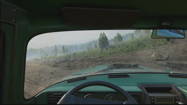 SnowRunner Сложный режим,играю без модов. Руль. Logitech Driving Force GT