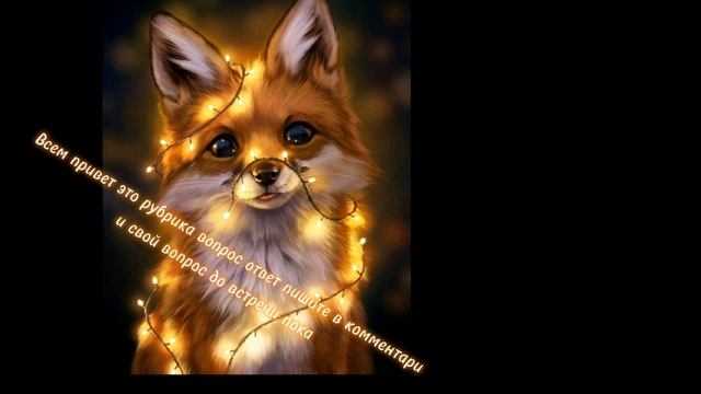 Вопрос ответ! Жду коменты!