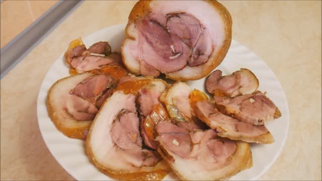 СВИНАЯ РУЛЬКА рецепт свинина РУЛЕТ рецепт Рулет из свинины Как приготовить МЯСО рецепт