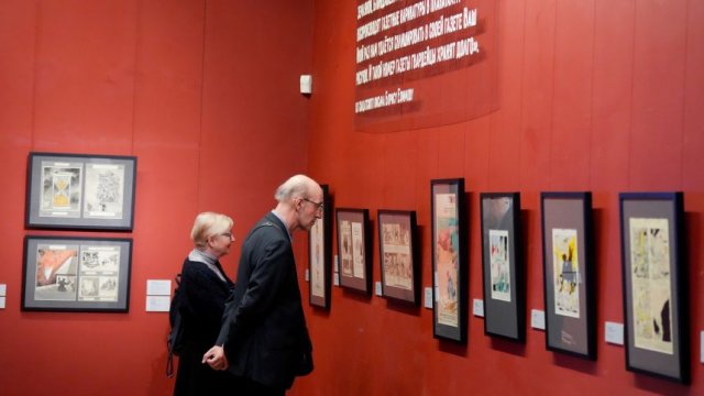 Перо кололо больнее штыка: в Москве открылась выставка к 125-летию Бориса Ефимова