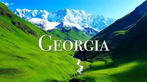 Грузия - живописный фильм для релаксации с успокаивающей музыкой