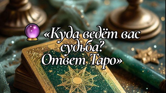 🔮 «Куда ведёт вас судьба? Ответ Таро»