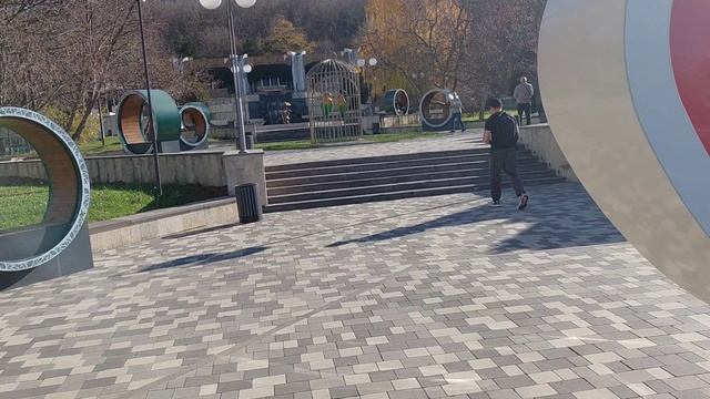 Железноводск.Осенняя красота аллеи любви.Ноябрь  2025 г.