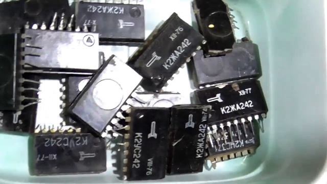 Палладий & Платина в сложных радиодеталях! От обзора до результата!