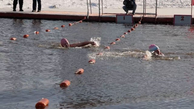 Чемпионат Омской области по зимнему плаванию