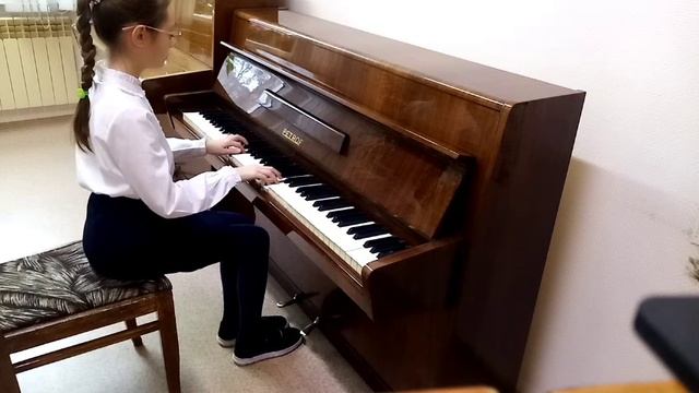 Янина Василиса. И.С. Бах, Полонез. МБУДО ДШИ #2 им. Е.Ф. Светланова