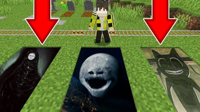 ВЫБЕРИ ПРАВИЛЬНУЮ ЯМУ ЛУНА ПРОСНУЛАСЬ МУЛЬТЯШНЫЙ КОТ МИСТЕР МУСОРНЫЙ МЕШОК В МАЙНКРАФТ SCP