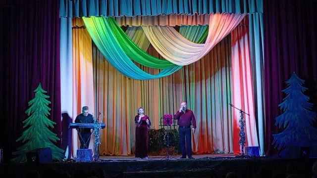 Иван Бусыгин, Ольга Борисова, Олег Царегородцев - Две души (концерт Легенды Пижанского района)