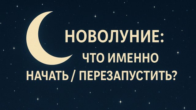 Новолуние что именно начать  перезапустить 12 знаков зодиака