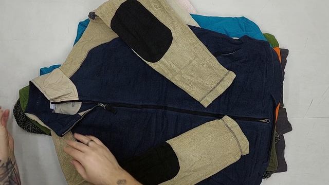 40695 Флис микс брендовый, 5пак, pile firmato, секонд (extra) оптом