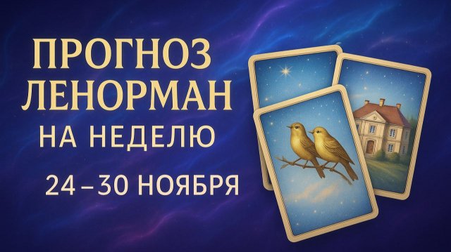 ✨ ПРОГНОЗ НА НЕДЕЛЮ 24–30 НОЯБРЯ 💫 ПОДСКАЗКИ И ЗНАКИ. Энергия Недели, основные сферы, рекомендации.