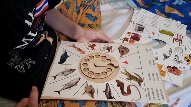 Тренажер для чтения Умное колесо Мама Знайки