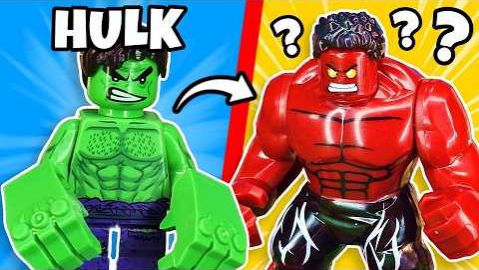 Распаковка ПОДДЕЛЬНЫХ минифигурок ХАЛКА LEGO