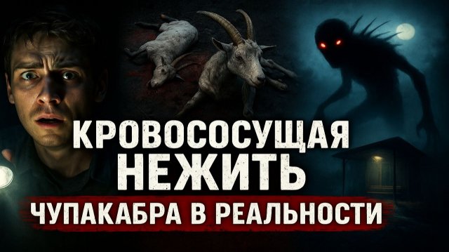 Кровососущая нежить, как Чупакабра мутировала в условиях вечной мерзлоты. Страшная история. Мистика