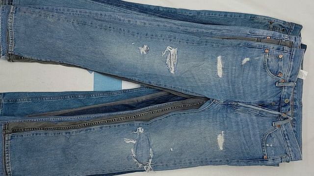 40533 Levi's джинсы мужские, 6пак, Levis denim trousers, секонд (extra) оптом