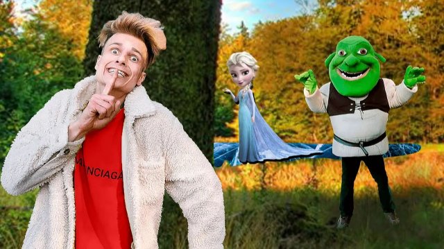 МЫ НАШЛИ ШРЕКА и ЭЛЬЗУ В РЕАЛЬНОЙ ЖИЗНИ !!