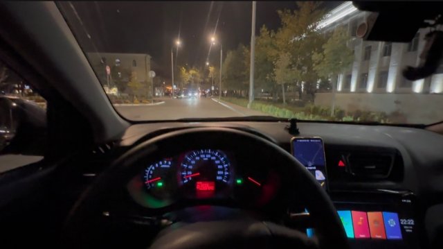 Ночная смена в Махачкале по моему району. Дагестан. Тариф эконом.