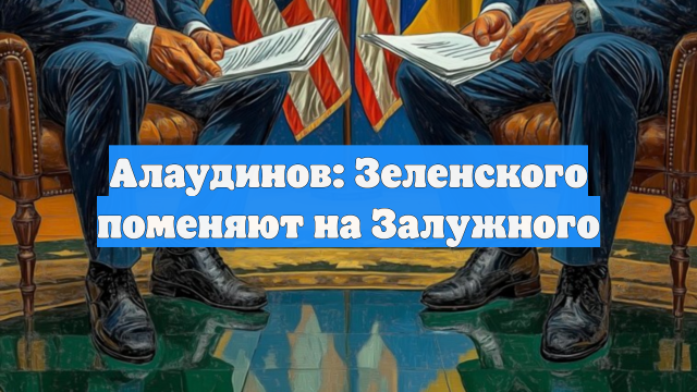 Алаудинов: Зеленского поменяют на Залужного