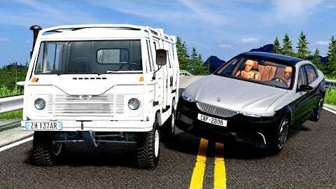 ДТП на высокой скорости — BeamNG Drive | CrashBoomPunk