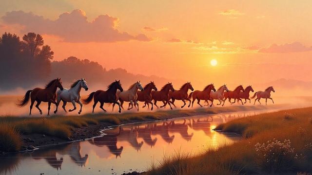 Летний вечер тих и ясен… Афанасий Фет