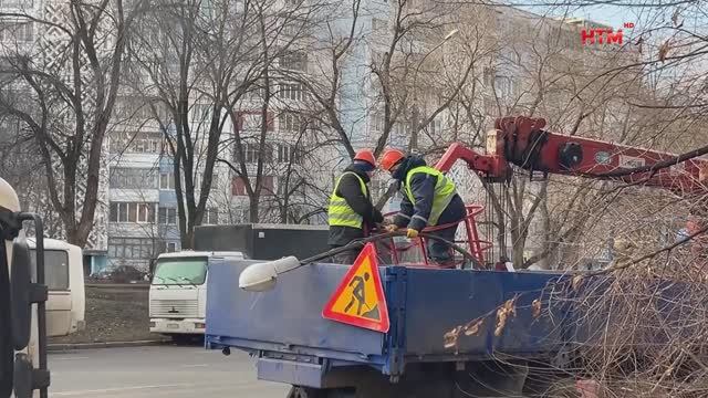 Реконструкция наружных сетей освещения