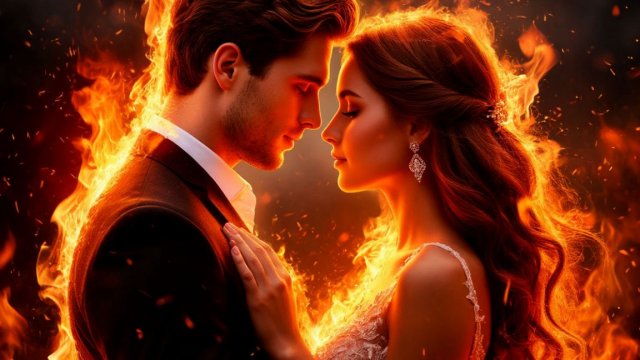 ©Любовь сгорает на огне. С.Весенин-стихи