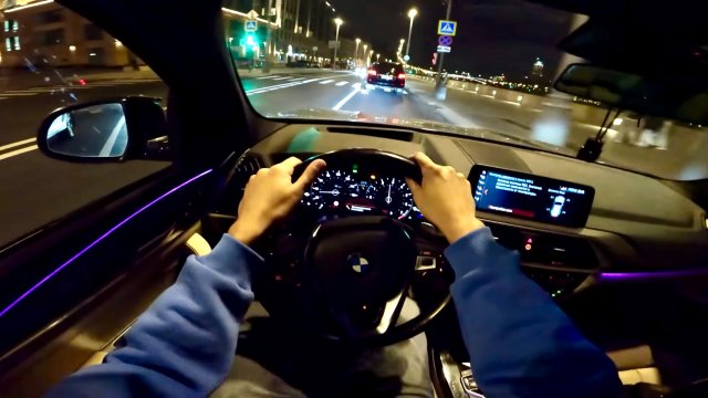 2018 BMW X3 G01 / БМВ Х3 Г01 M Performance 2.0 турбо автомат 252 л.с. | Ночной тест-драйв | Обзор