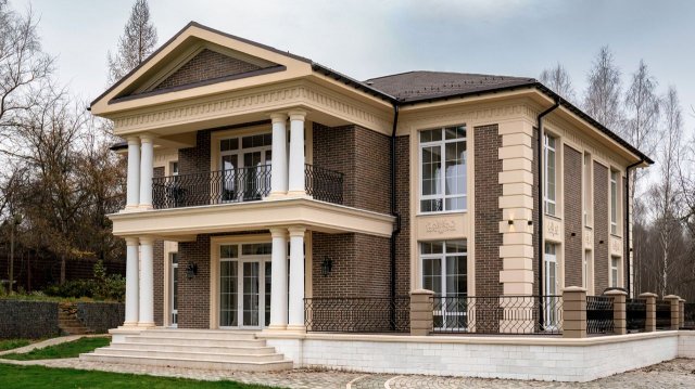 Фасад современная классика.