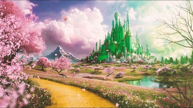 Изумрудный замок - Расслабляющая атмосфера и музыка из мультфильма Волшебник страны ОЗ,