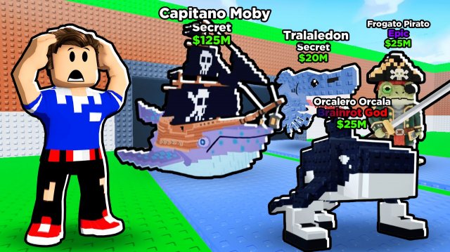 ИСПОЛЬЗУЮ ТОЛЬКО МОРСКИЕ БРЕЙНРОТЫ В Steal a Brainrot