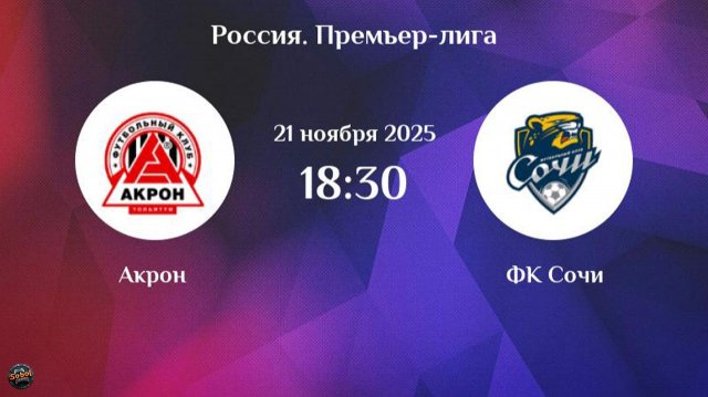 Футбол. МИР РПЛ. Акрон - Сочи. Обзор матча [PES 2017]