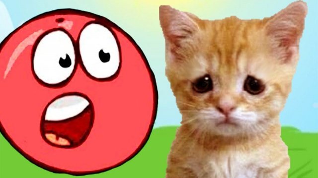 Новый КРАСНЫЙ ШАР, Красныш спасает деревню красных шариков