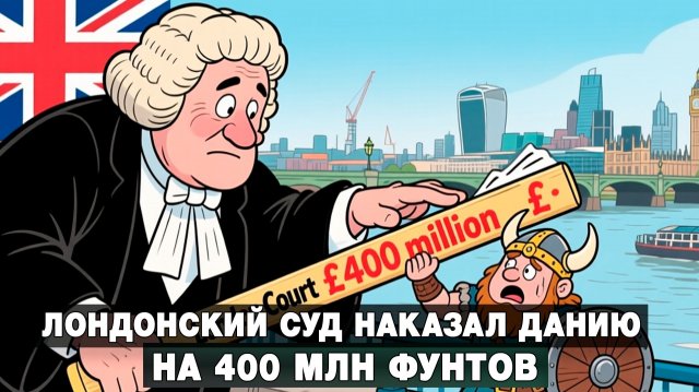 Лондонский суд наказал Данию на 400 млн фунтов