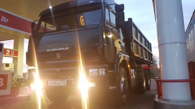 Черныш КАМАЗ-6460 седельный тягач. Отгрузка в Новосибирск. Сельхоз кузов. Обзор АйдарКА Камазист